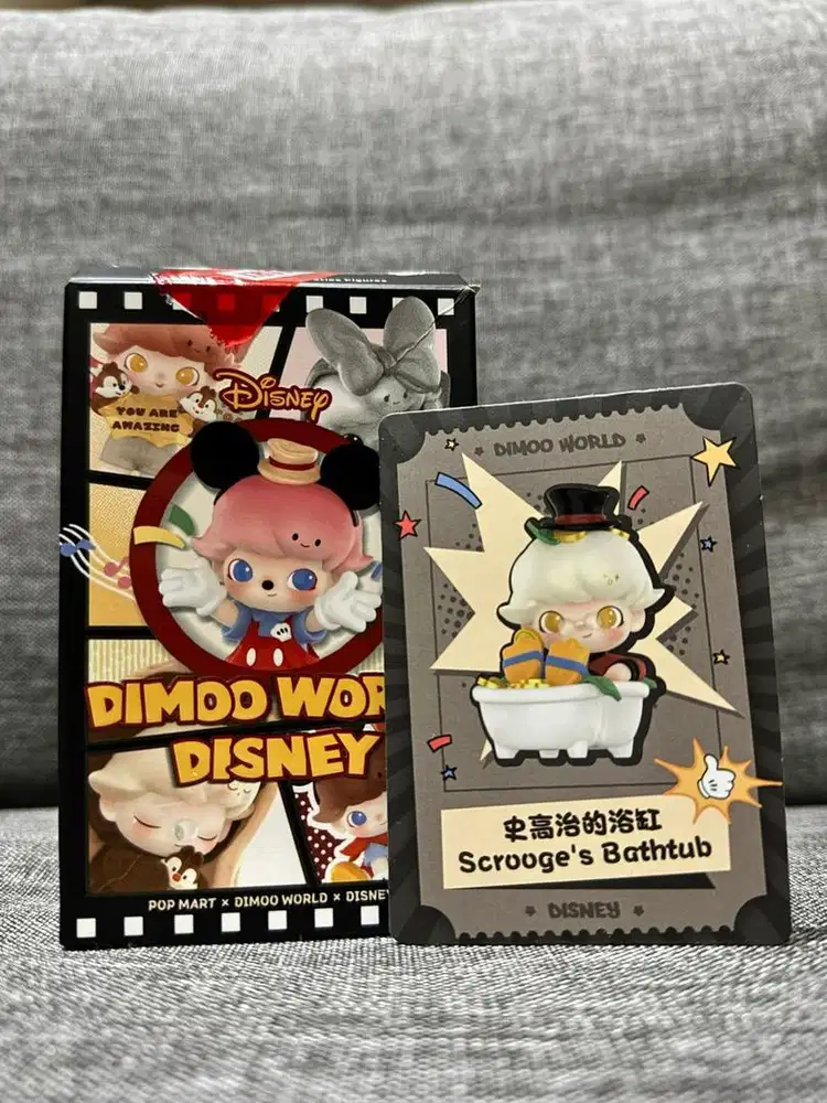 Dimoo world Disney Series scooge's bathtub