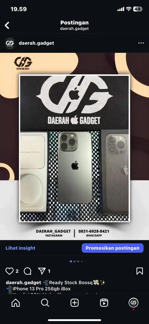 FOR SALE IPHONE 13PRO 256GB ALL OP