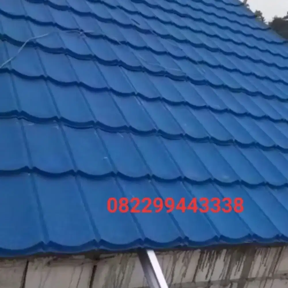 Rangka Atap baja ringan terpasang