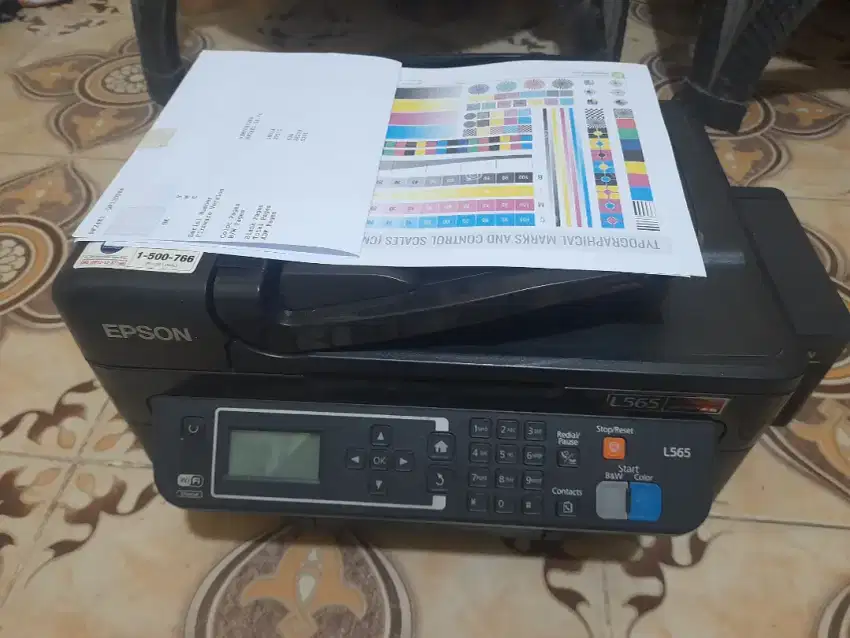 Printer epson L565 print scan copy adf dan wafi