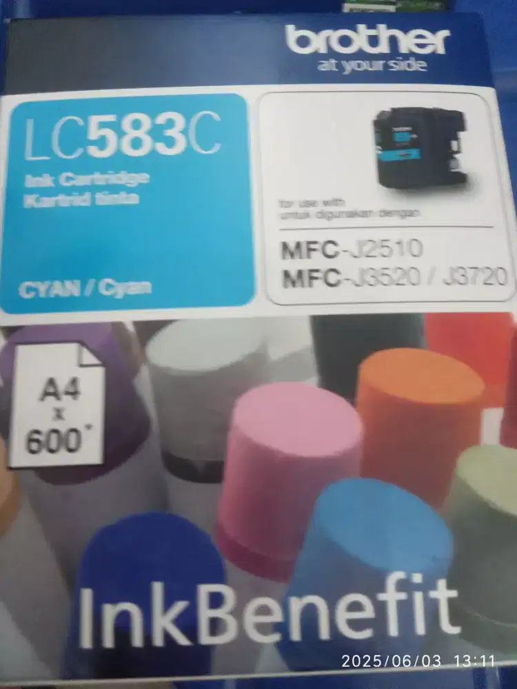 Cartridge tinta brhoter