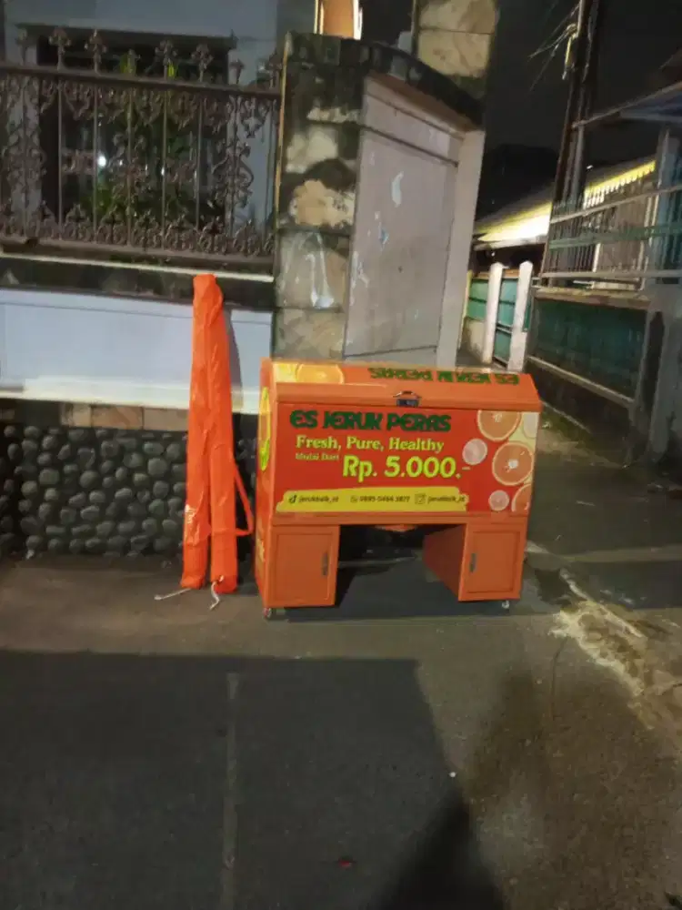 Gerobak Motor Es kopi es jeruk