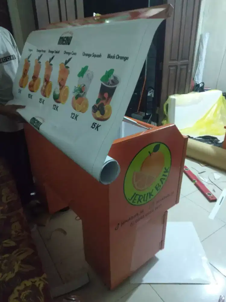 Gerobak Motor Es kopi es jeruk