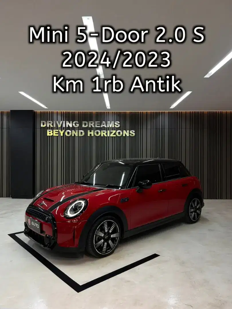 Mini Cooper 5-Door 2.0 S AT 2024 Merah B2297UYM Km1rb Nik 2023