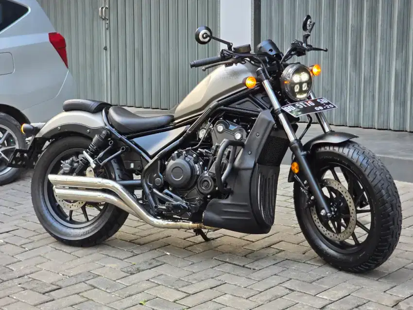Moge Cruiser Honda Cmx 500 Rebel th 2020 Km 1rb Like New Siap Turing