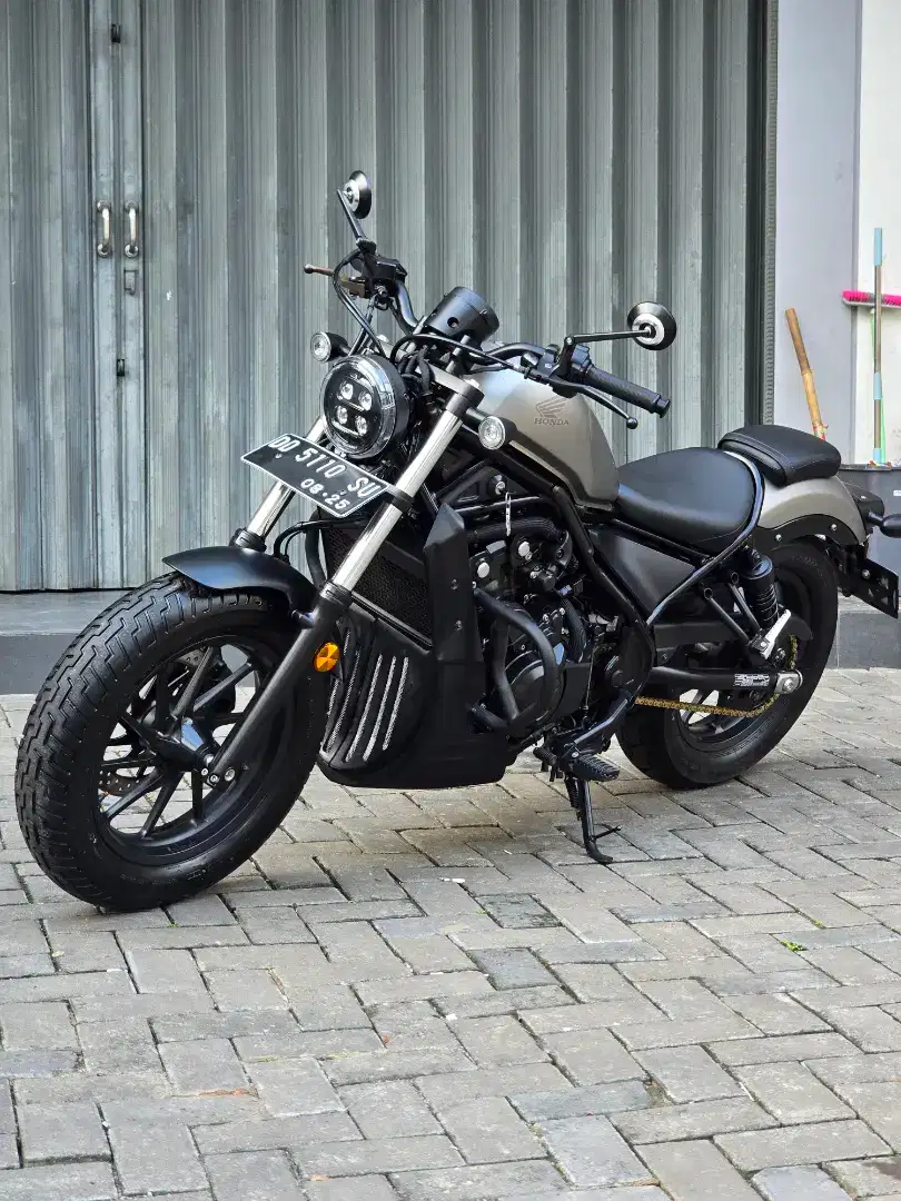 Moge Cruiser Honda Cmx/Rebel 500 th 2020 Km 1rb Like New Siap Turing