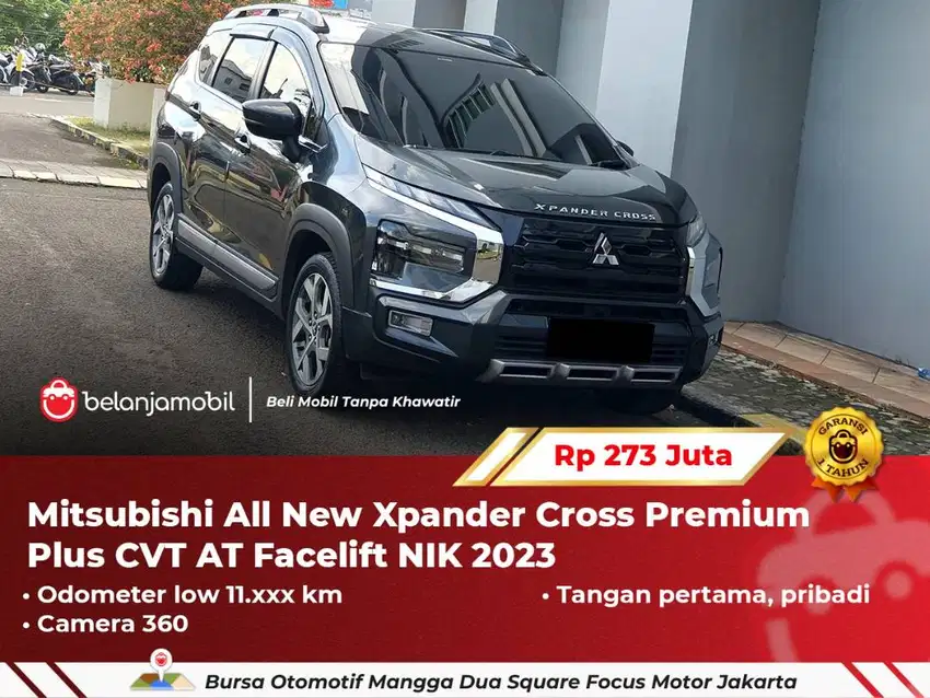 [ LOW KM ] Mitsubishi All New Xpander Cross Premium Plus AT 2023/2024