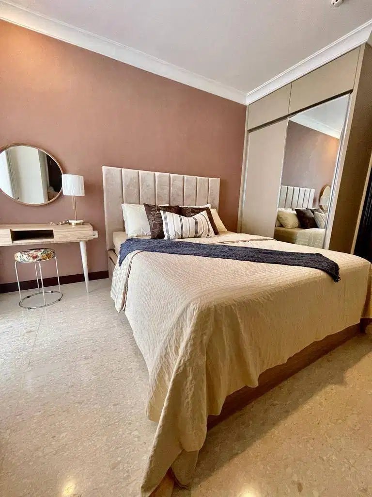 SEWA APARTEMEN 2 BEDROOM LANTAI 17 PERMATA HIJAU SUITES JAKARTA SELATA