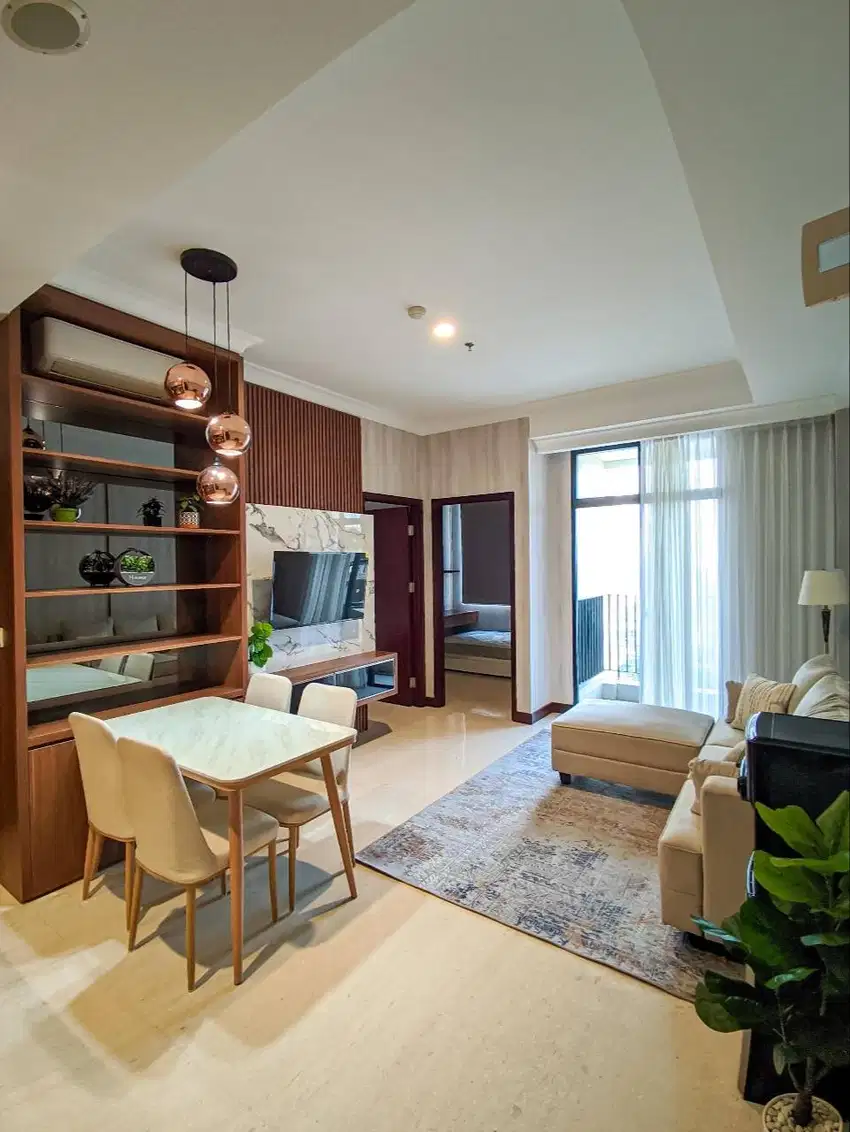 SEWA APARTEMEN 2 BEDROOM LANTAI 27 PERMATA HIJAU SUITES JAKARTA SELATA