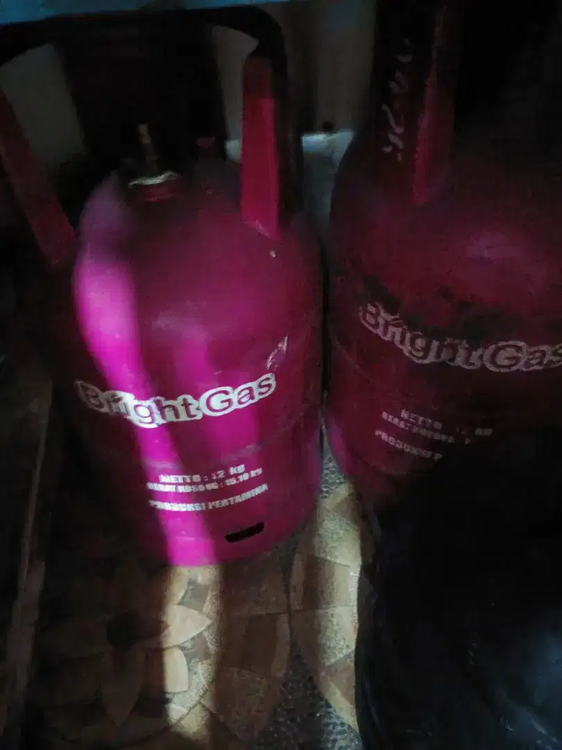 Tabung Gas Bright Pink 12 kg (Kosongan)
