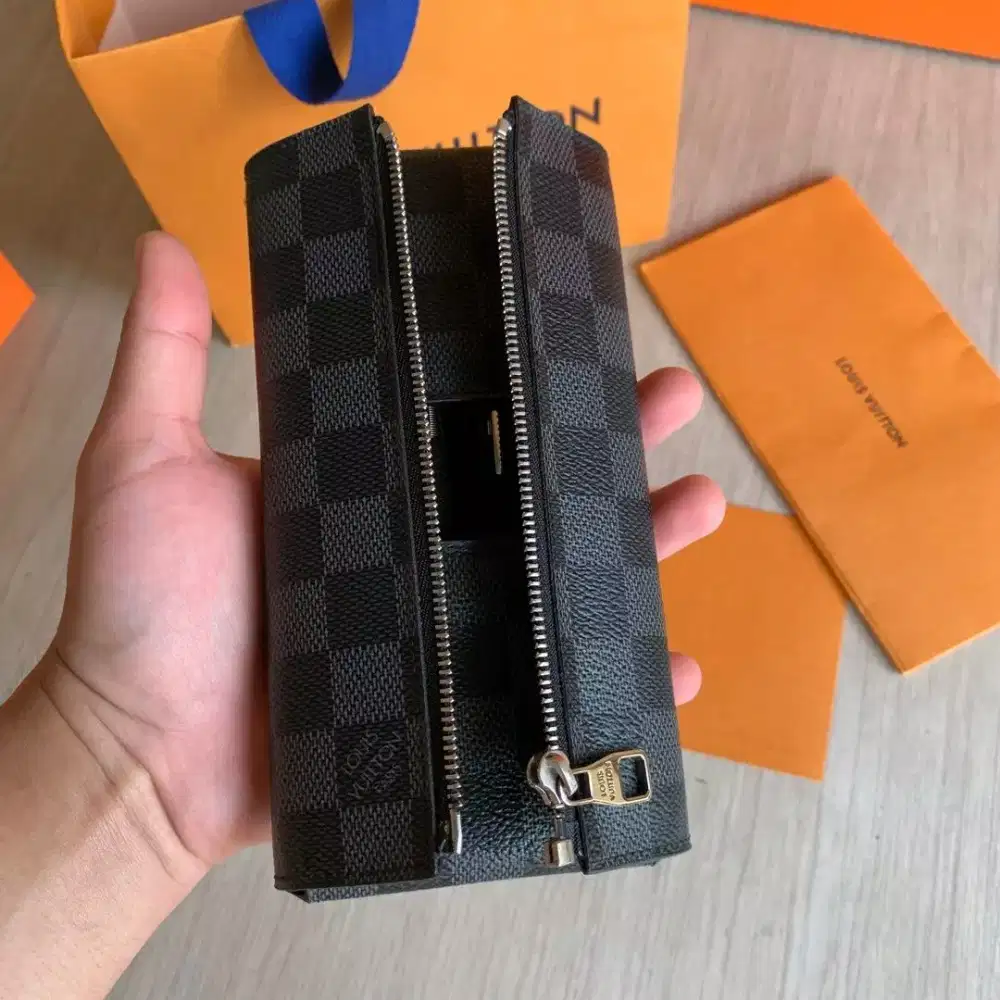 Louis Vuitton Damier Graphite pen pulpen case