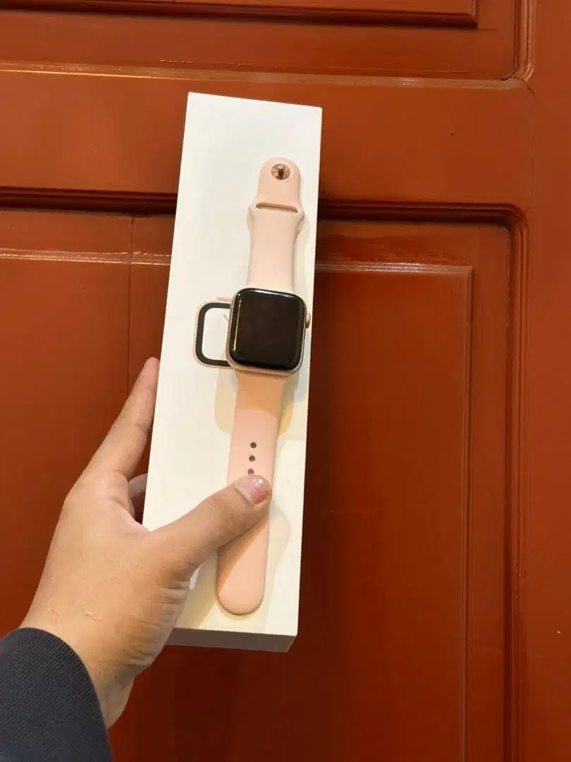 apple watch series 4 44mm pink full original