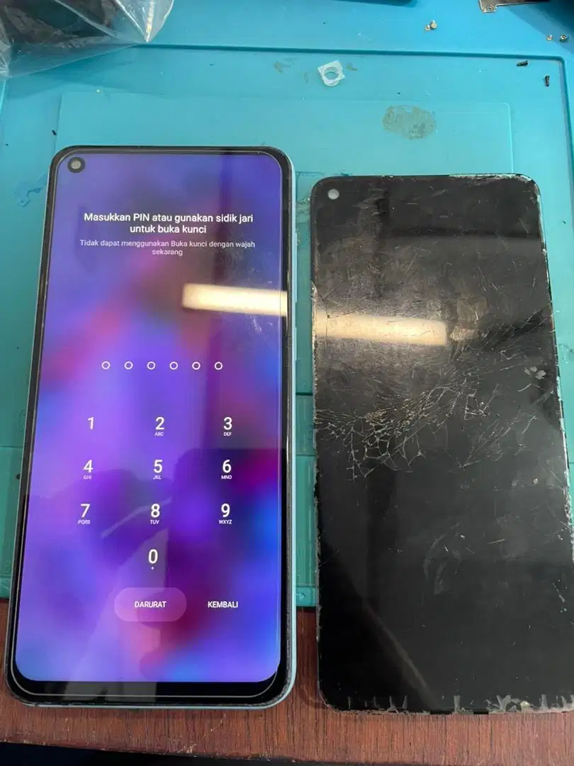 Ganti lcd redmi note 9 bergaransi