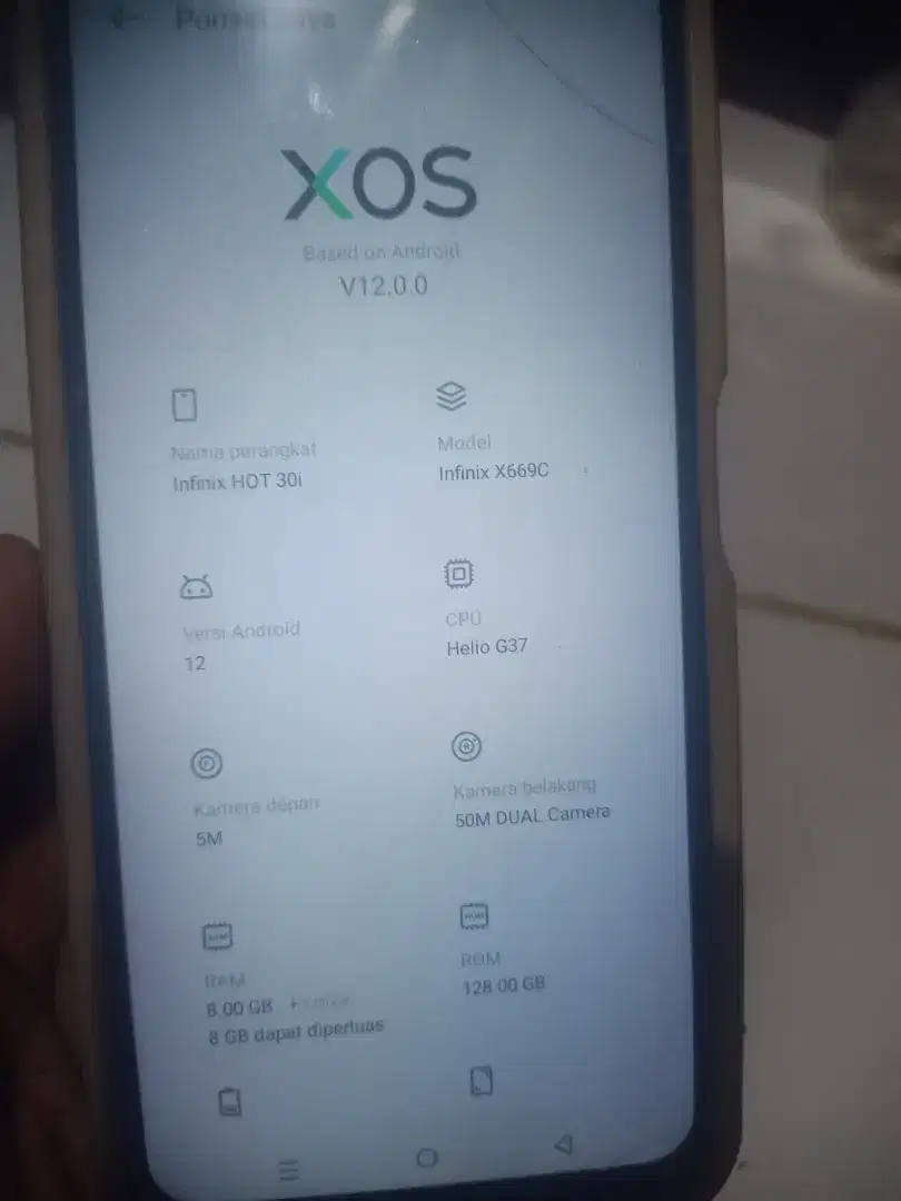 Infinix hot 30i ram 8