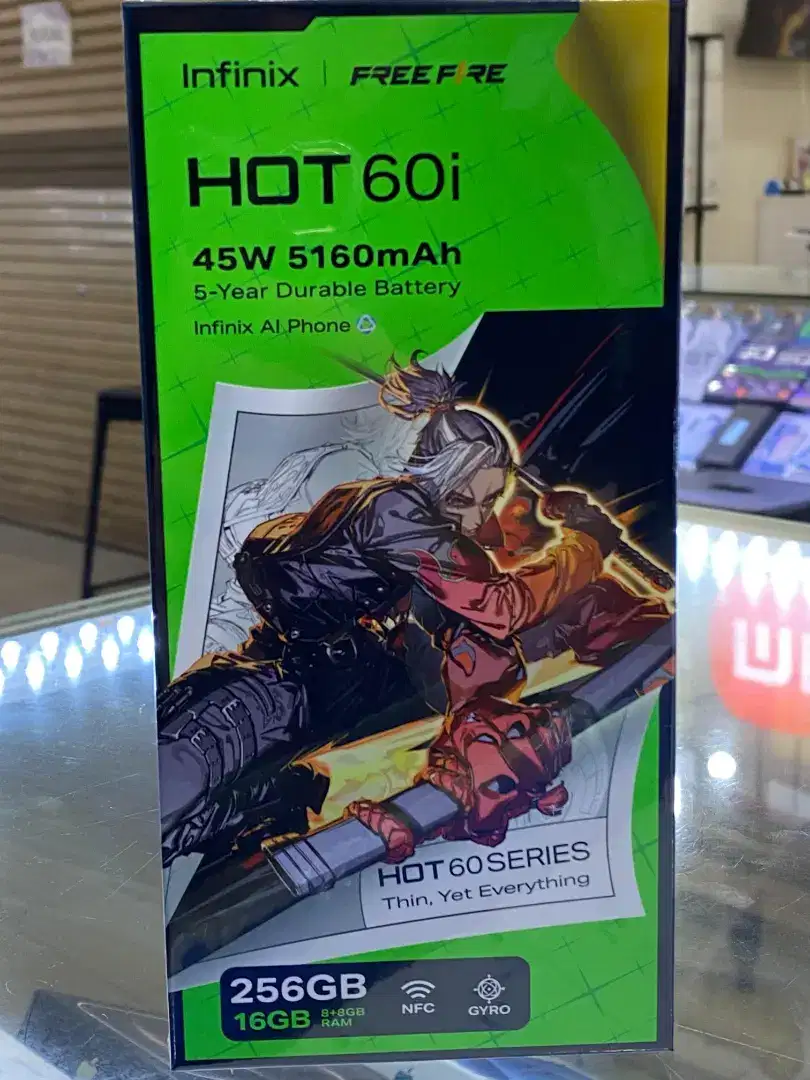 Infinix hot 60i 8+8/256 GB Cash & Credit tanpa dp