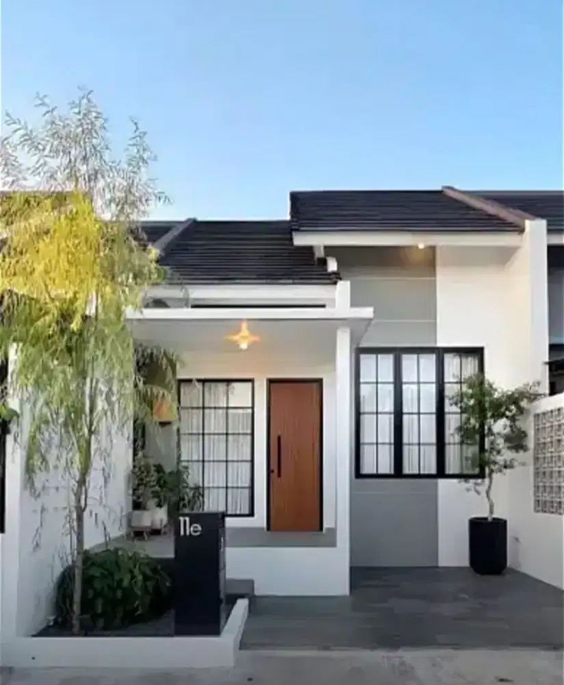 Rumah minimalis modern, bebas banjir di Depok