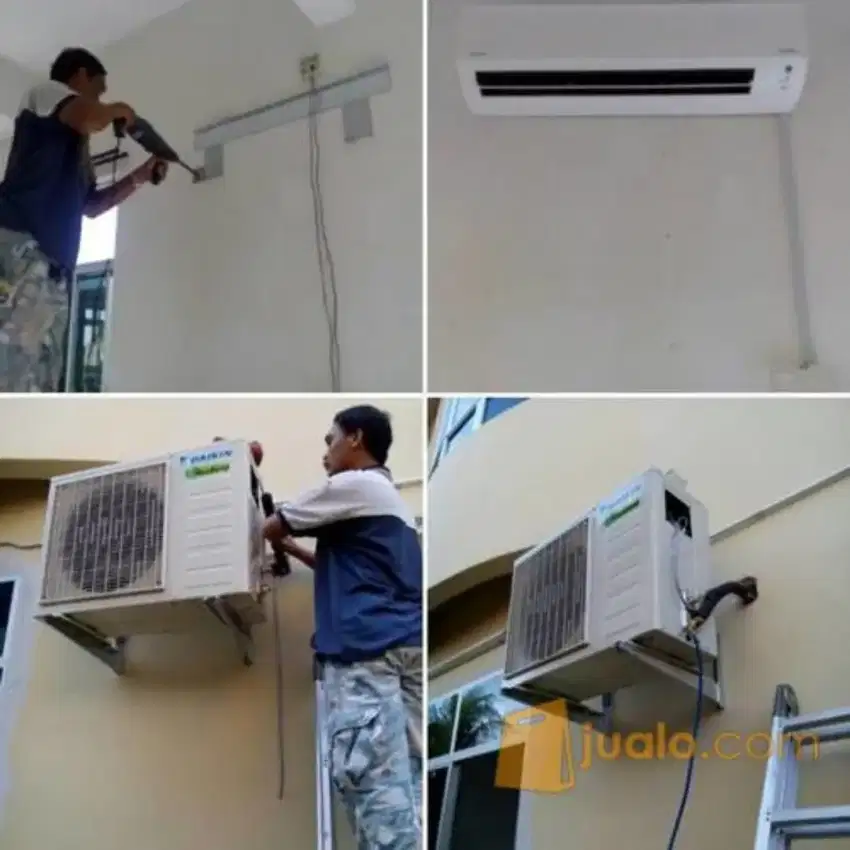 Cuci AC bongkar pasang ac