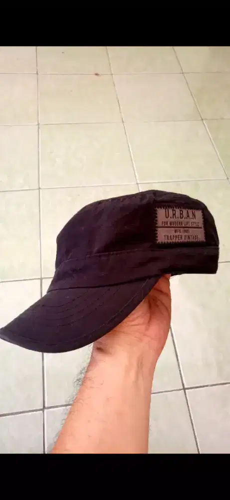 Topi komando army patrol hitam original import