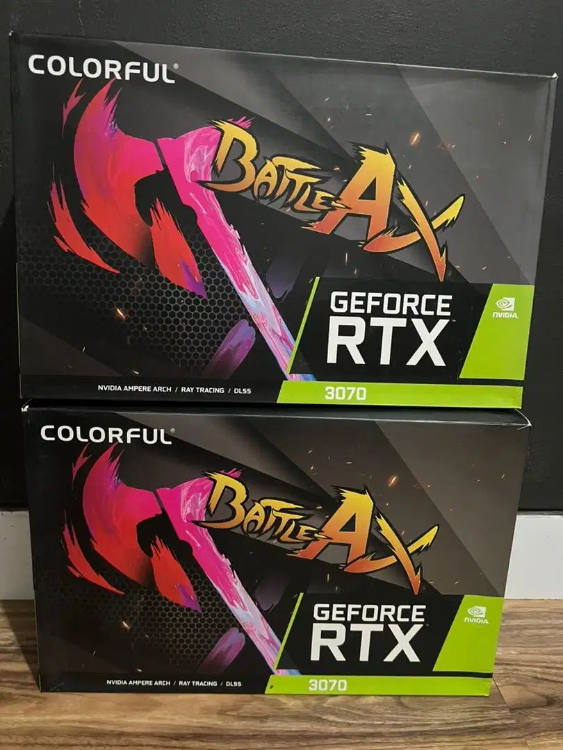 BNOB vga rtx 3070 colorful battle ax 8gb 256 bit gddr6 MASIH BARU