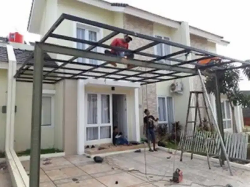Tukang pasang baja ringan perbaikan atap bocor renovasi pasang plafon