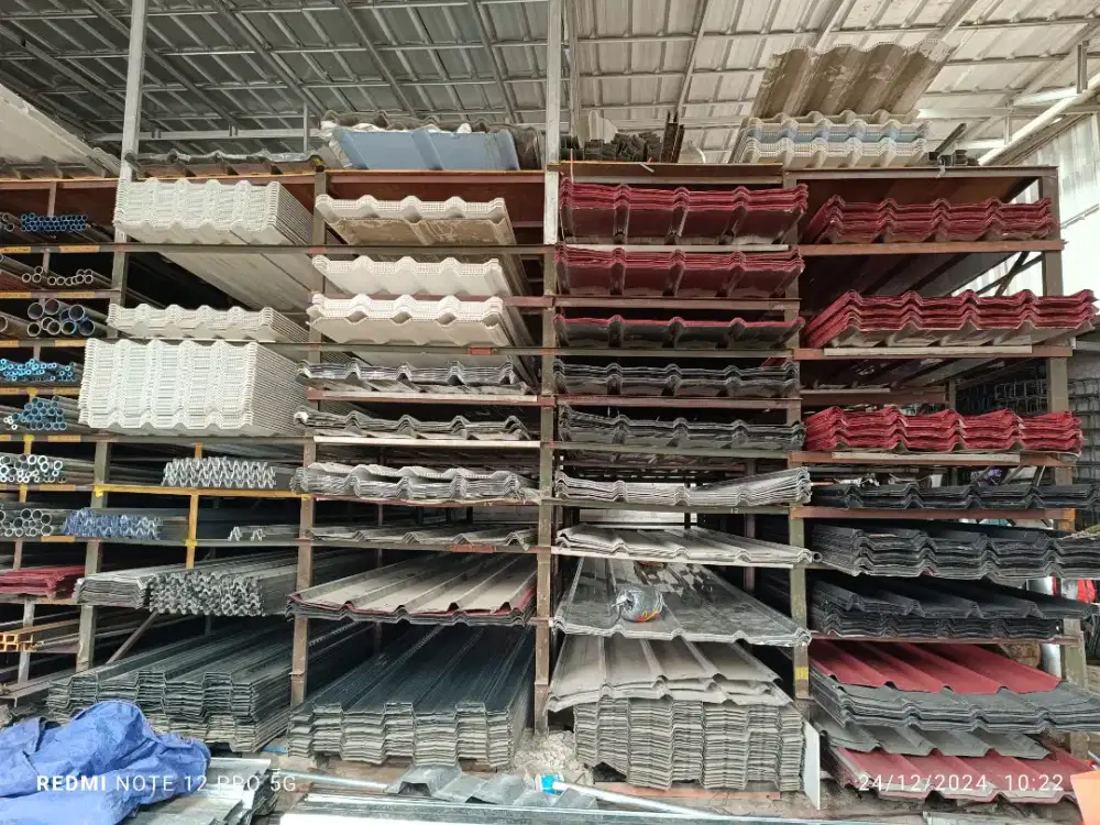 Matrial baja ringan dan pemasangan