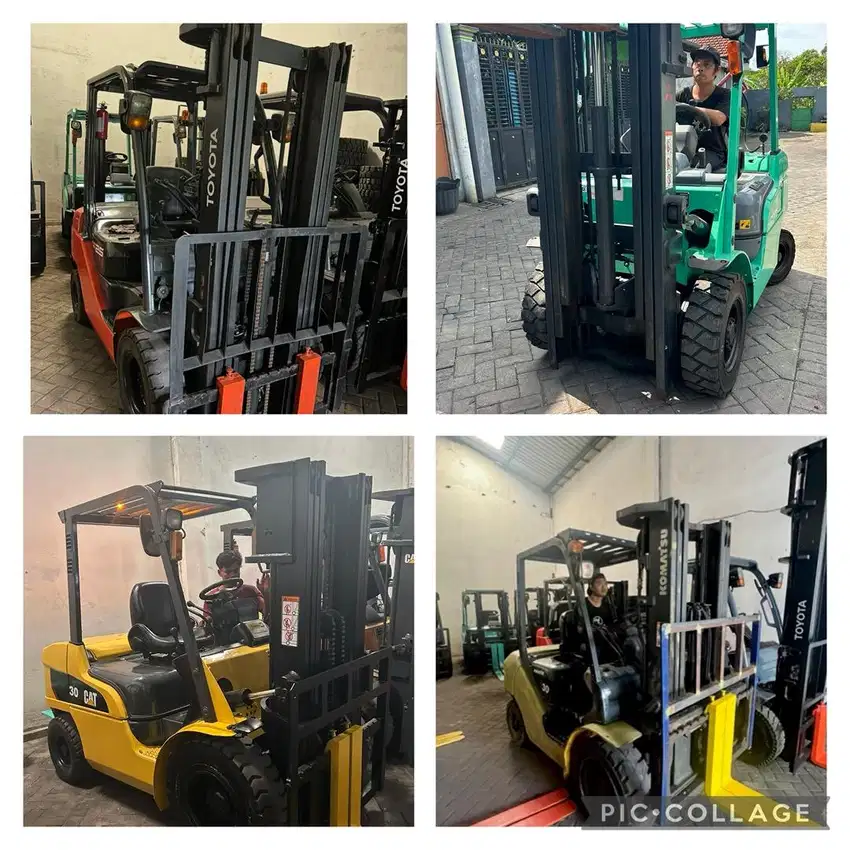 FORKLIFT BEKAS THREELIFT 3 TON BERBAGAI TIPE