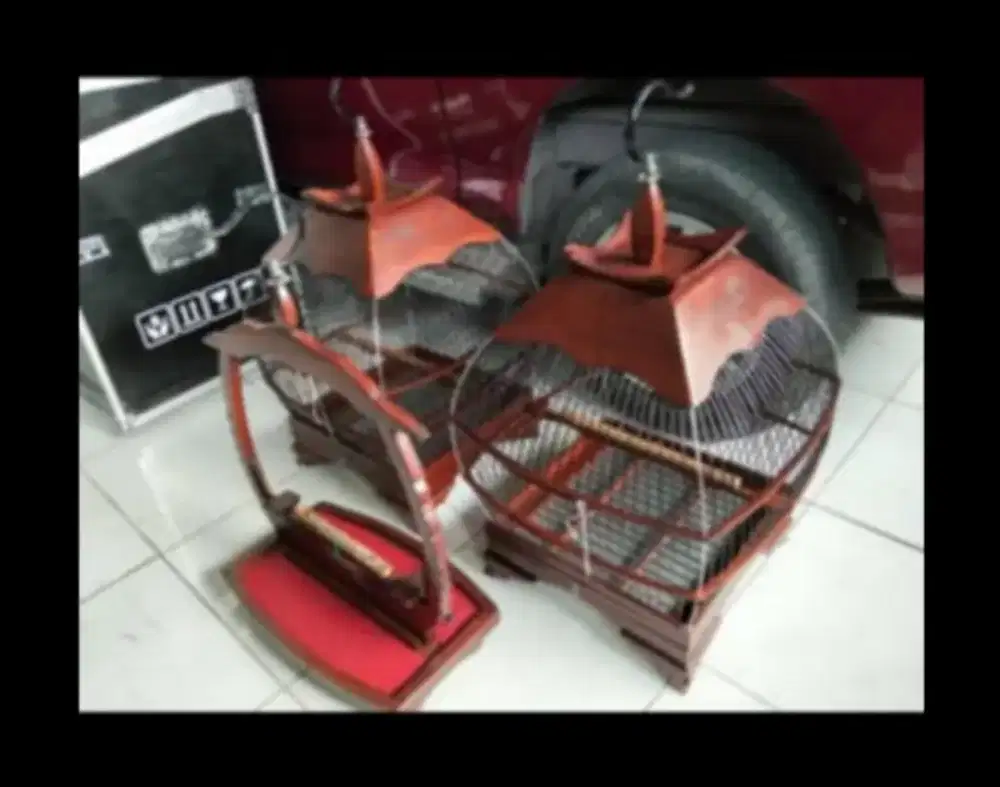 Jual sangkar burung derkuku dan perkutut plituran mewah