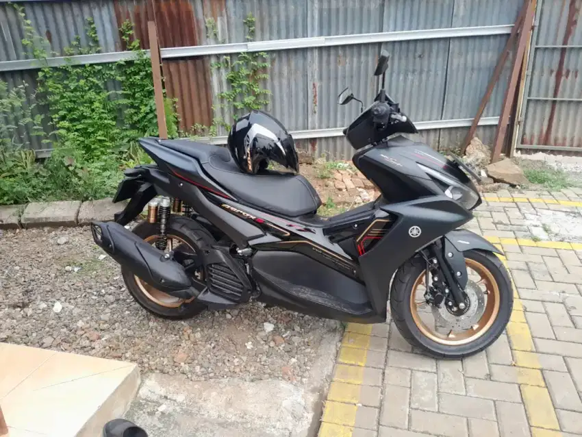 DI JUAL MOTOR YAMAHA AEROX ABS Thn 2024 WARNA HITAM