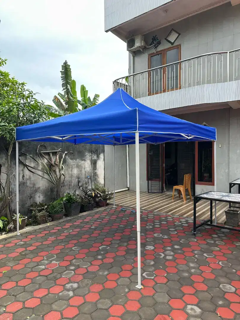 Tenda simpel mudah di bongkar pasang . Ready stok Palembang. Bisa cod