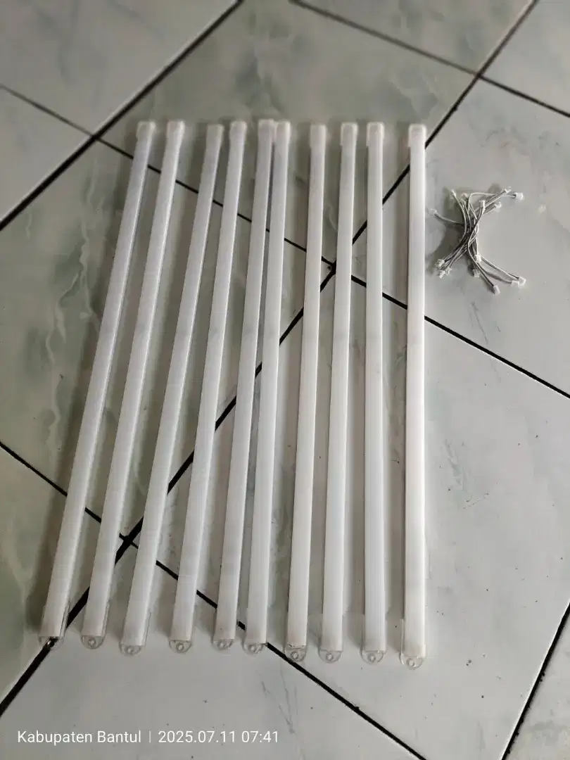 paket dijual lagi per 10 pcs lampu led 50 cm untuk ruangan aquarium
