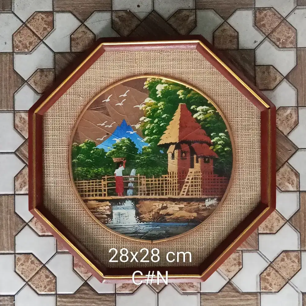 Pajangan dinding eropa