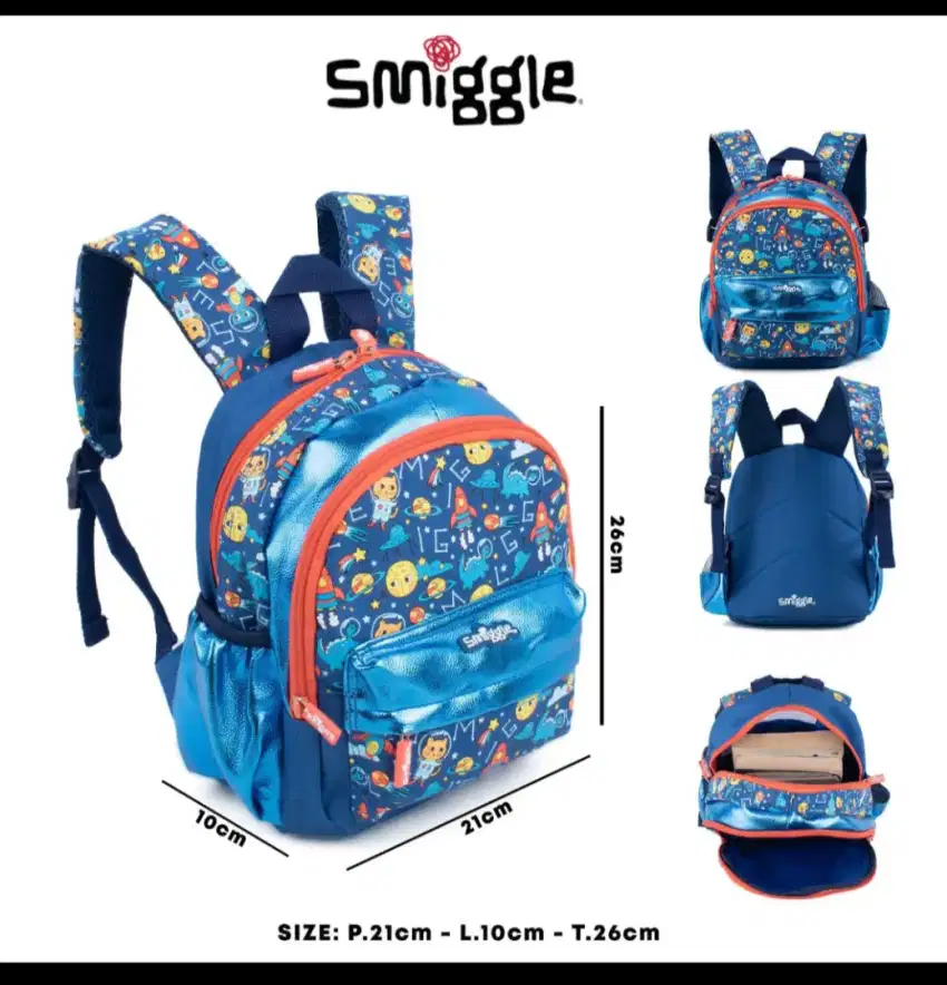 Tas Sekolah SMIGGLE  utk Anak TK dan PG