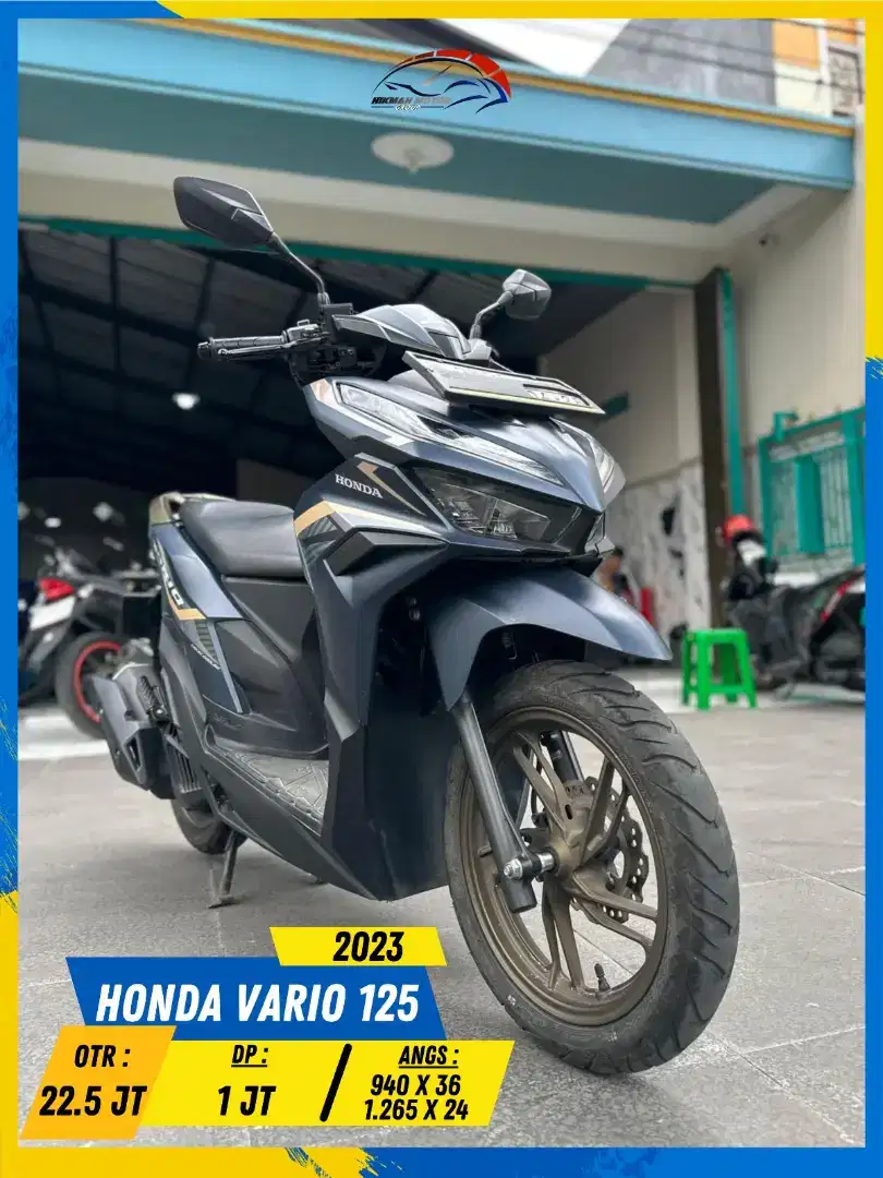 HONDA VARIO 125 2023 BEKAS RASA BARU HIKMAH MOTOR KEPUH
