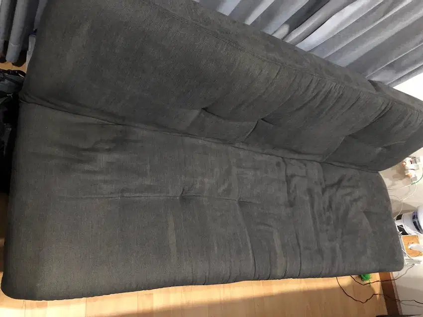 Sofa Bed Abu-abu