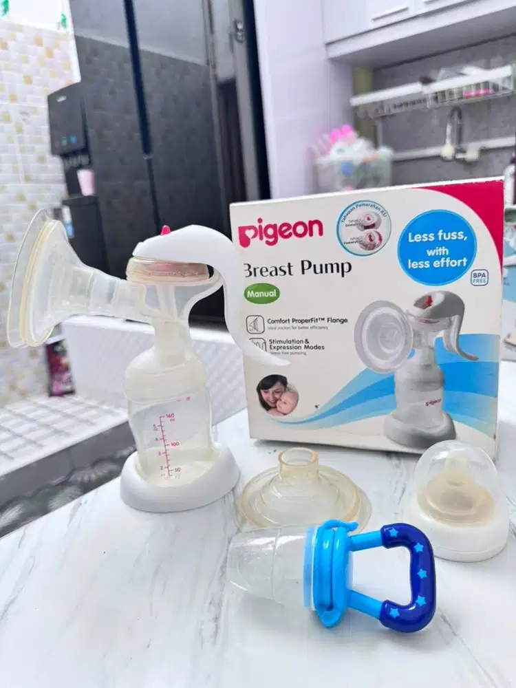 Pigeo manual BPA FREE,Breast pump
