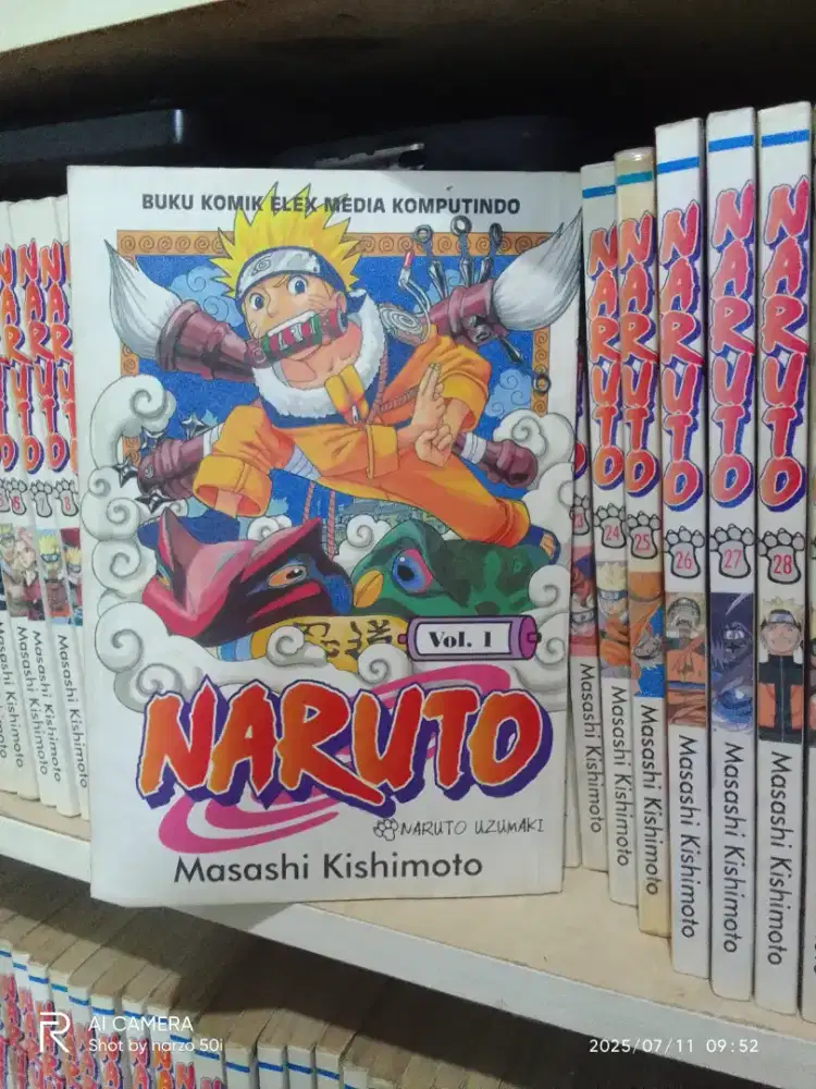 Buku Komik Naruto