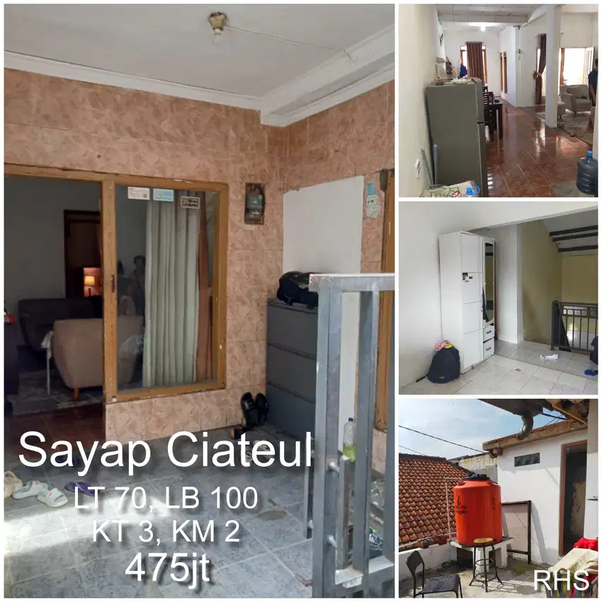 Rumah Tingkat di Ciateul Dalam Gang