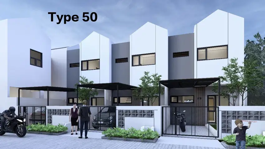T. 50/65 Ashfara Permata Sukamukti Kopo. Rumah 2 Lantai