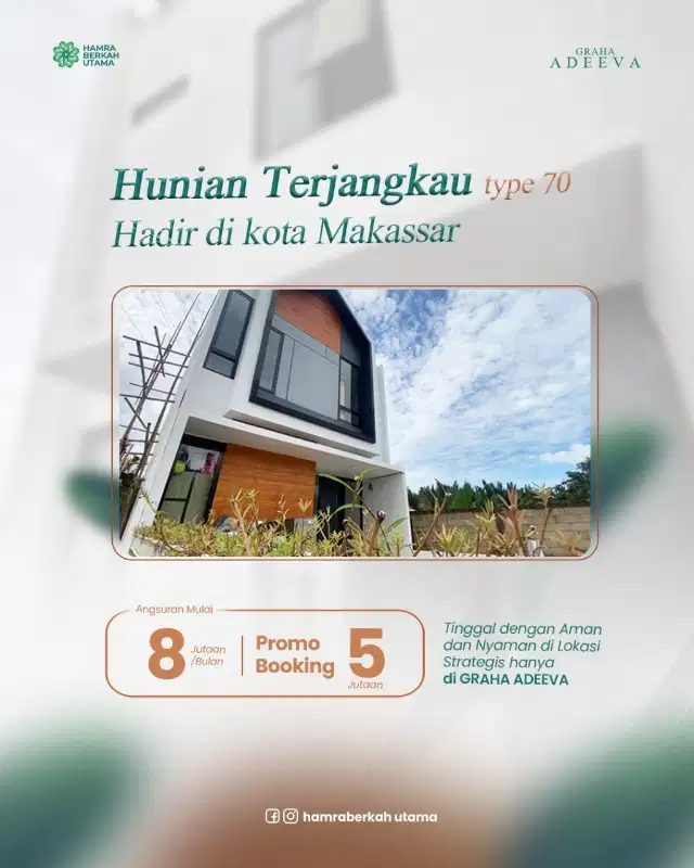 Perumahan Hunian Nyaman Private cluster