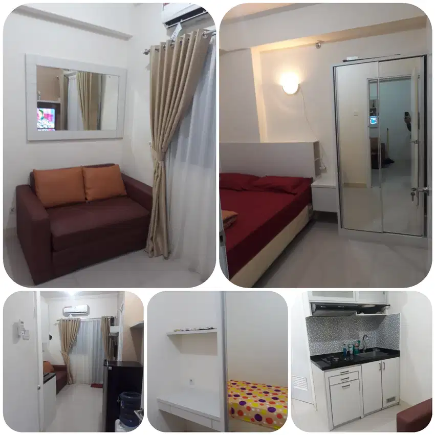 Sewa Tahunan Termurah 2 Kamar Full Furnished Free Ipl