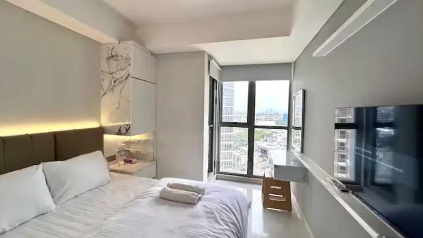 Apartemen Gold Coast 1 Bedroom Fully Furnished Bagus