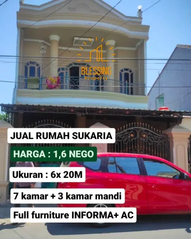 rumah jalan sukaria area panakukang dekat mall
