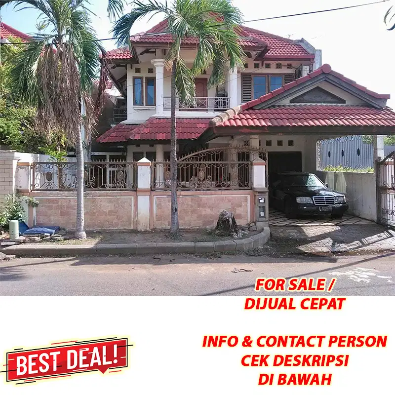 Rumah Pantai Mentari Kenjeran dkt Babatan Pantai Sutorejo Mulyosari