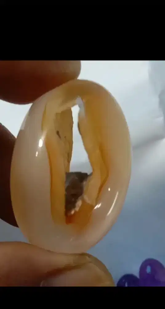 Batu Permata Akik Combong  Jumbo Besar