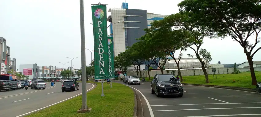 Dijual Kavling Komersial di Jl. Soekarno, Gading Serpong