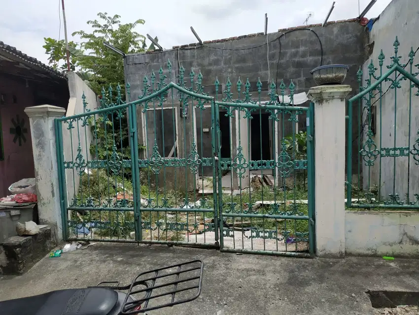 Lahan Bangunan Rumah Hook Cash Only di Perumnas Setia Mekar, Bekasi