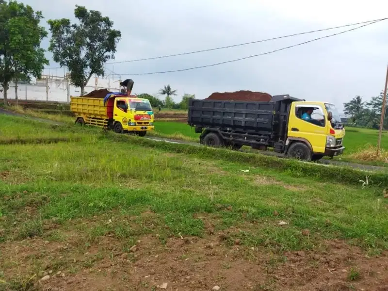 di jual.lahan pertanian dekat PT Yora krgambas padamara purbalingga
