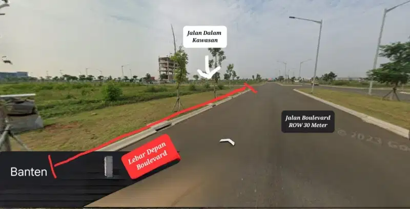 Tanah Komersial,,siapa pakai,wall street Avenue-PIK 2