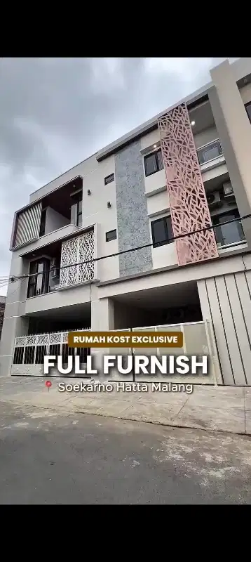 Dijual Rumah Kos Modern Full Perabot di area Jln. Suhat Kota Malang