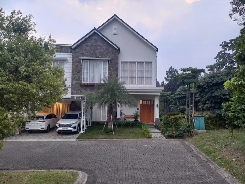Dijual Rumah Mewah Cakep Ala Boutique American Barn House Eminent BSD